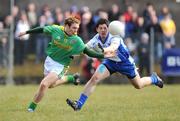 30 March 2008; Paul McGuigan, Monaghan, in action against Alan Nestor, Meath. Allianz National Football League, Division 2, Round 5, Monaghan v Meath, St. Mary's GFC, Scotstown, Co. Monaghan. Picture credit; Paul Mohan / SPORTSFILE