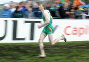 30 March 2008; Ireland's David Flynn in action during the junior men's race. 36th IAAF World Cross Country Championships, Holyrood Park, Edinburgh, Scotland. Picture credit: Pat Murphy / SPORTSFILE