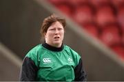 22 March 2015; Ruth O'Reilly, Ireland. Women's Six Nations Rugby Championship, Scotland v Ireland. Broadwood Stadium, Clyde FC, Glasgow, Scotland. Picture credit: Stephen McCarthy / SPORTSFILE