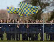 24 March 2015; A general view of St Michael's Lurgan supporters during the game. TESCO All Ireland PPS Junior B Final, St Michael's Lurgan, Armagh, v John the Baptist, Limerick. Kinnegad, Westmeath. Picture credit: Piaras O Midheach / SPORTSFILE