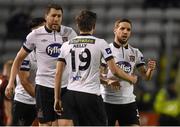 24 March 2015; Dundalk's Darren Meenan, right, after scoring his side's third goal. SSE Airtricity League, Premier Division, Bohemians v Dundalk. Dalymount Park, Dublin. Picture credit: Pat Murphy / SPORTSFILE