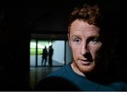 25 March 2015; Republic of Ireland's Stephen Quinn during a mixed zone. Aviva Stadium, Lansdowne Road, Dublin. Picture credit: David Maher / SPORTSFILE