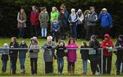 22 February 2015; Supporters look on during the game. TESCO HomeGrown Ladies National Football League, Division 1, Round 3, Monaghan v Cork,  Blackhill Emeralds GAC, Castleblayney, Co. Monaghan. Picture credit: Brendan Moran / SPORTSFILE