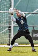 27 March 2015; Republic of Ireland's Shay Given in action during squad training. Gannon Park, Malahide, Co. Dublin. Picture credit: David Maher / SPORTSFILE
