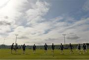 27 March 2015; A view during Republic of Ireland squad training. Gannon Park, Malahide, Co. Dublin. Picture credit: David Maher / SPORTSFILE