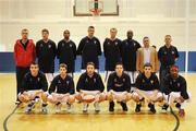 29 March 2008; The UCC Demons team and managment. Nivea For Men’s SuperLeague Semi-Final, DART Killester v UCC Demons, University of Limerick, Limerick. Picture credit: Stephen McCarthy / SPORTSFILE