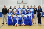 30 March 2008; The Team Montonette Hotel Cork team and managment. Basketball Ireland’s Women’s SuperLeague Final, Team Montonette Hotel Cork v DCU Mercy, University of Limerick, Limerick. Picture credit: Stephen McCarthy / SPORTSFILE