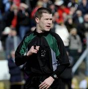 30 March 2008; Referee Padraig Hughes, Armagh. Allianz National Football League Division 1, Round 5, Tyrone v Donegal, Edendork, Co Tyrone. Picture credit; Michael Cullen / SPORTSFILE