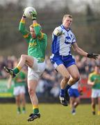 30 March 2008; Graham Geraghty, Meath, in action against Eoin Lennon, Monaghan. Allianz National Football League, Division 2, Round 5, Monaghan v Meath, St. Mary's GFC, Scotstown, Co. Monaghan. Picture credit; Paul Mohan / SPORTSFILE