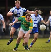 30 March 2008; Joe Sheridan, Meath, in action against Dick Clerkin, Monaghan. Allianz National Football League, Division 2, Round 5, Monaghan v Meath, St. Mary's GFC, Scotstown, Co. Monaghan. Picture credit; Paul Mohan / SPORTSFILE