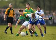 30 March 2008; Donal Morgan, Monaghan, in action against Alan Nestor, Meath. Allianz National Football League, Division 2, Round 5, Monaghan v Meath, St. Mary's GFC, Scotstown, Co. Monaghan. Picture credit; Paul Mohan / SPORTSFILE