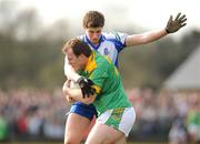 30 March 2008; Joe Sheridan, Meath, in action against Darren Hughes, Monaghan. Allianz National Football League, Division 2, Round 5, Monaghan v Meath, St. Mary's GFC, Scotstown, Co. Monaghan. Picture credit; Paul Mohan / SPORTSFILE