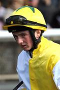 30 March 2008; Jockey Chris Hayes. The Curragh Racecourse, Co. Kildare. Picture credit; Ray McManus / SPORTSFILE