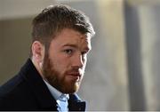 27 March 2015; Leinster's Sean O'Brien during a press conference. RDS, Ballsbridge, Dublin. Picture credit: Matt Browne / SPORTSFILE