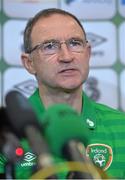 28 March 2015; Republic of Ireland manager Martin O'Neill during a press conference. Grand Hotel, Malahide, Co. Dublin. Picture credit: David Maher / SPORTSFILE