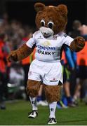 28 October 2017; Ulster mascot 'Sparky' during the Guinness PRO14 Round 7 match between Ulster and Leinster at Kingspan Stadium in Belfast. Photo by David Fitzgerald/Sportsfile