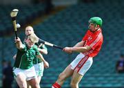 6 April 2008; Brian Corry, Cork, in action against Mark Foley, Limerick. Allianz National Hurling League, Quarter-Final, Limerick v Cork, The Gaelic Grounds, Limerick. Picture credit: David Maher / SPORTSFILE
