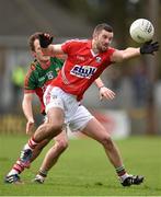 29 March 2015; Noel Galvin, Cork, in action against Alan Dillon, Mayo. Allianz Football League, Division 1, Round 6, Cork v Mayo. Páirc Uí Rinn, Cork. Picture credit: Matt Browne / SPORTSFILE