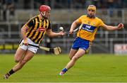 29 March 2015; Cillian Buckley, Kilkenny, in action against John Conlon, Clare. Allianz Hurling League, Division 1A, Relegation Play-off, Kilkenny v Clare. Nowlan Park, Kilkenny. Picture credit: Ray McManus / SPORTSFILE