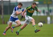 29 March 2015; Stephen O'Brien, Kerry, in action against Darren Hughes, Monaghan. Allianz Football League, Division 1, Round 6, Kerry v Monaghan. Austin Stack Park, Tralee, Co. Kerry. Picture credit: Stephen McCarthy / SPORTSFILE