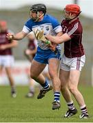 29 March 2015; Noel Connors, Waterford, in action against Cathal Mannion, Galway. Allianz Hurling League, Division 1, Quarter-Final, Waterford v Galway. Walsh Park, Waterford. Picture credit: Piaras Ó Mídheach / SPORTSFILE