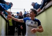 29 March 2015; Dessie Mone, Monaghan, following his side's victory. Allianz Football League, Division 1, Round 6, Kerry v Monaghan. Austin Stack Park, Tralee, Co. Kerry. Picture credit: Stephen McCarthy / SPORTSFILE