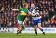 29 March 2015; Vinny Corey, Monaghan, in action against Tommy Walsh, Kerry. Allianz Football League, Division 1, Round 6, Kerry v Monaghan. Austin Stack Park, Tralee, Co. Kerry. Picture credit: Stephen McCarthy / SPORTSFILE