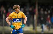 29 March 2015; Padraic Collins, Clare, reacts during the game. Allianz Football League, Division 3, Round 6, Limerick v Clare. Newcastlewest, Co. Limerick. Picture credit: Diarmuid Greene / SPORTSFILE