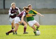 6 April 2008; Patrice Dennehy, Kerry, in action against Maire Hoey, Galway. Suzuki Ladies National Football League Division 1 semi-final, Kerry v Galway, Cooraclare, Co. Clare. Photo by Sportsfile