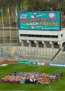 30 March 2015; A general view of the participating children during the opening day of the National Go Games. Croke Park, Dublin Picture credit: David Maher / SPORTSFILE