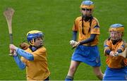 30 March 2015; Action from Cluain Mhuire, Newmarket, Clare, against Na Fianna, Dublin. National Go Games Launch 2015. Croke Park, Dublin Picture credit: Piaras O Midheach / SPORTSFILE