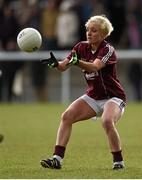29 March 2015; Edel Concannon, Galway. TESCO HomeGrown Ladies National Football League, Division 1, Round 6, Monaghan v Galway. Magheracloone, Co. Monaghan. Photo by Sportsfile