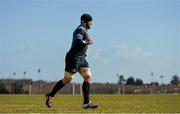 31 March 2015; Leinster's Sean O'Brien during squad training. St Gerard's School, Bray, Co. Wicklow. Picture credit: Brendan Moran / SPORTSFILE