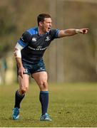 31 March 2015; Leinster's Jimmy Gopperth in action during squad training. St Gerard's School, Bray, Co. Wicklow. Picture credit: Brendan Moran / SPORTSFILE