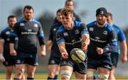 31 March 2015; Leinster's Jordi Murphy in action during squad training. St Gerard's School, Bray, Co. Wicklow. Picture credit: Brendan Moran / SPORTSFILE