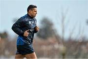 31 March 2015; Leinster's Ben Te'o during squad training. St Gerard's School, Bray, Co. Wicklow. Picture credit: Brendan Moran / SPORTSFILE