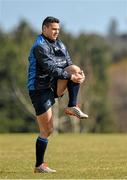 31 March 2015; Leinster's Ben Te'o during squad training. St Gerard's School, Bray, Co. Wicklow. Picture credit: Brendan Moran / SPORTSFILE
