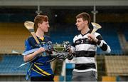 31 March 2015; Ronan Teehan, captain, Thurles CBS, left, and Liam Blanchfield, vice-captain, St Kieran's College, Kilkenny, pictured ahead of the Masita GAA All-Ireland Post Primary Schools Croke Cup Final which will take place between Thurles CBS, Tipperary, and St. Kieran's College, Kilkenny, in Semple Stadium, Thurles, at 5pm on Saturday. Semple Stadium, Thurles, Co. Tipperary. Picture credit: Diarmuid Greene / SPORTSFILE