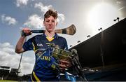 31 March 2015; Ronan Teehan, captain, Thurles CBS, pictured ahead of the Masita GAA All-Ireland Post Primary Schools Croke Cup Final which will take place between Thurles CBS, Tipperary, and St. Kieran's College, Kilkenny, in Semple Stadium, Thurles, at 5pm on Saturday. Semple Stadium, Thurles, Co. Tipperary. Picture credit: Diarmuid Greene / SPORTSFILE