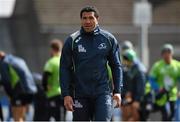 31 March 2015; Connacht's Mils Muliaina during squad training. Sportsground, Galway. Picture credit: Pat Murphy / SPORTSFILE