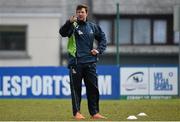 31 March 2015; Connacht's Danie Poolman during squad training. Sportsground, Galway. Picture credit: Pat Murphy / SPORTSFILE