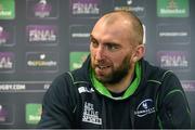 31 March 2015; Connacht's John Muldoon during a press conference. Sportsground, Galway. Picture credit: Pat Murphy / SPORTSFILE
