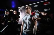 31 March 2015; UFC featherweight Conor McGregor during a media day. The Convention Centre Dublin, Spencer Dock, North Wall Quay, Dublin. Picture credit: Ramsey Cardy / SPORTSFILE
