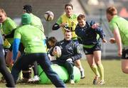 31 March 2015; Connacht's Ian Porter during squad training. Sportsground, Galway. Picture credit: Pat Murphy / SPORTSFILE