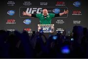 31 March 2015; UFC President Dana White during a fan event. The Convention Centre Dublin, Spencer Dock, North Wall Quay, Dublin. Picture credit: Ramsey Cardy / SPORTSFILE