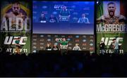 31 March 2015; A general view during a UFC fan event. The Convention Centre Dublin, Spencer Dock, North Wall Quay, Dublin. Picture credit: Ramsey Cardy / SPORTSFILE