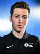 2 April 2015; Irish rider Eoin McCarthy of the An Post Chain Reaction Sean Kelly Team poses for a portrait at the 2015 team launch. Gent, Belgium. Picture credit: Ramsey Cardy / SPORTSFILE