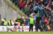 29 March 2015; Paul Geaney, Kerry, pulls up with an injury during the first half. Allianz Football League, Division 1, Round 6, Kerry v Monaghan. Austin Stack Park, Tralee, Co. Kerry. Picture credit: Stephen McCarthy / SPORTSFILE