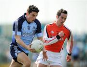 13 April 2008; Bernard Brogan, Dublin, in action against Aaron Kernan, Armagh. Allianz National Football League, Division 2, Round 5, Armagh v Dublin, St Oliver Plunkett Park, Crossmaglen, Co. Armagh. Picture credit: Ray McManus / SPORTSFILE