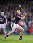 13 April 2008; Ger Farragher, Galway, scores his side's second goal. Allianz National Hurling League, Division 1, semi-final, Cork v Galway, Gaelic Grounds, Limerick. Picture credit: Brendan Moran / SPORTSFILE